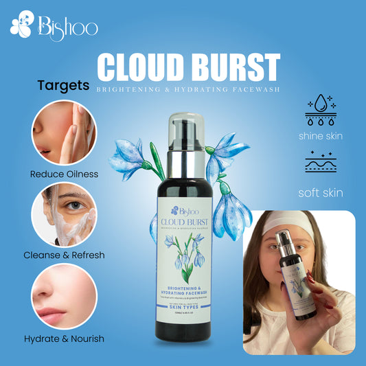 Cloud Burst Anti-Acne Brightening Face Wash